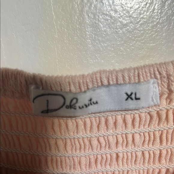 Pink Pleated Sundress with Spaghetti Straps - Picture 2 of 3